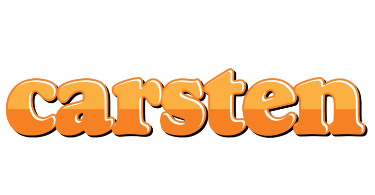 Carsten orange logo