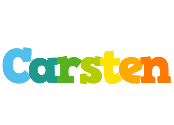 Carsten rainbows logo