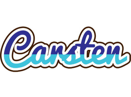 Carsten raining logo