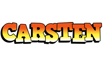 Carsten sunset logo