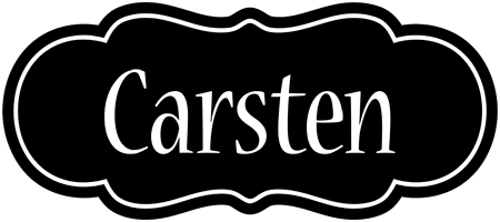 Carsten welcome logo