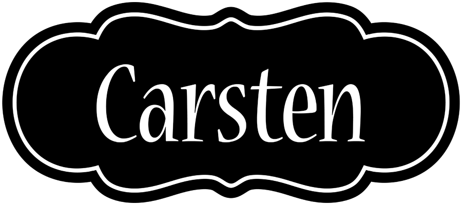 Carsten welcome logo