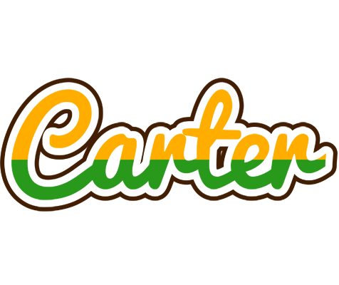 Carter banana logo
