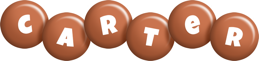 Carter candy-brown logo