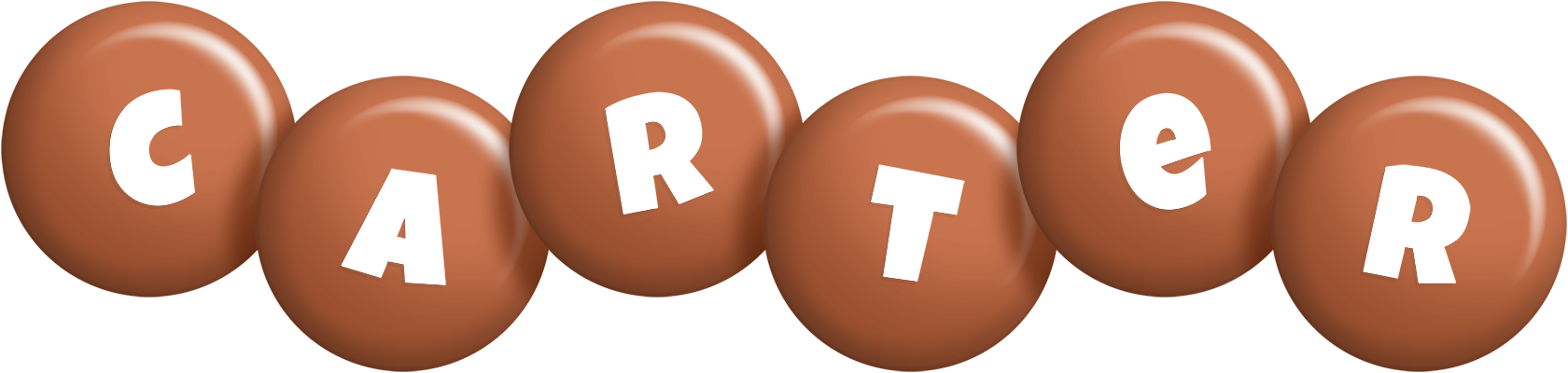 Carter candy-brown logo