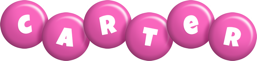 Carter candy-pink logo