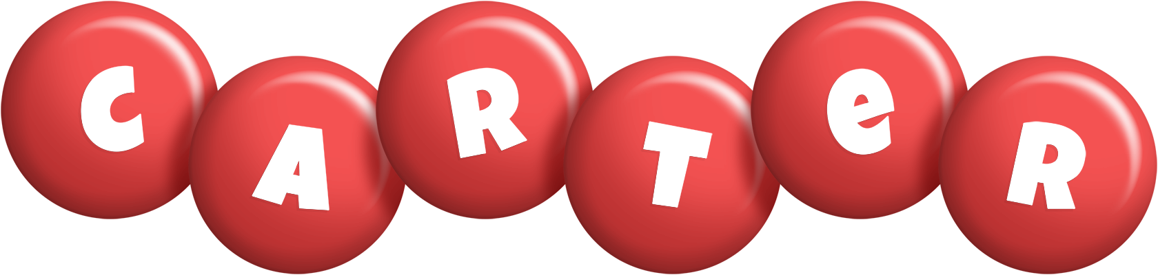 Carter candy-red logo