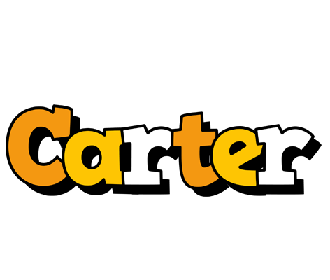 Carter cartoon logo