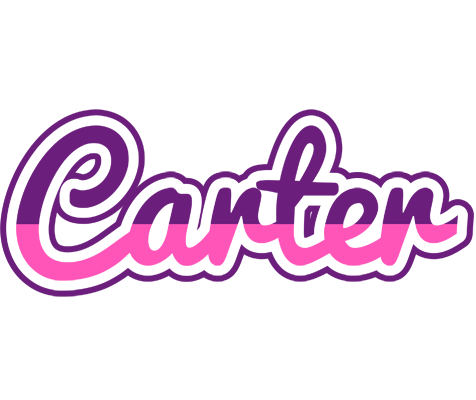 Carter cheerful logo