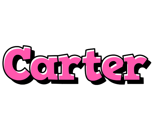 Carter girlish logo