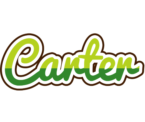 Carter golfing logo