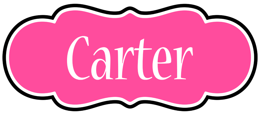 Carter invitation logo