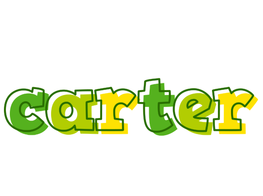 Carter juice logo