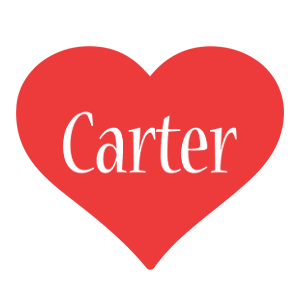 Carter love logo