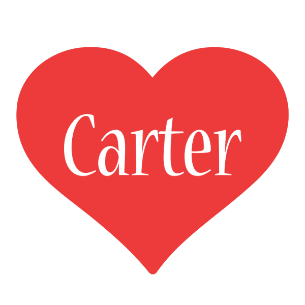 Carter love logo