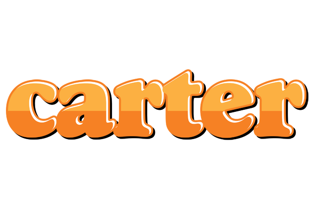 Carter orange logo