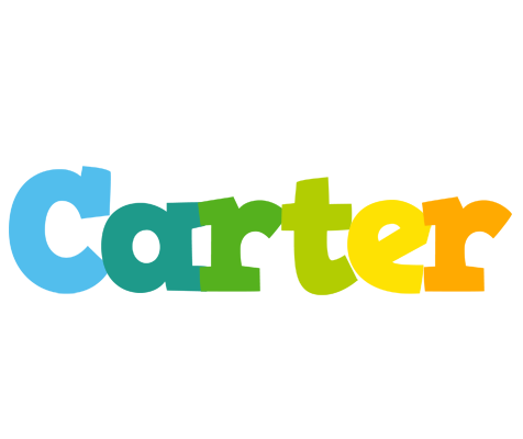 Carter rainbows logo