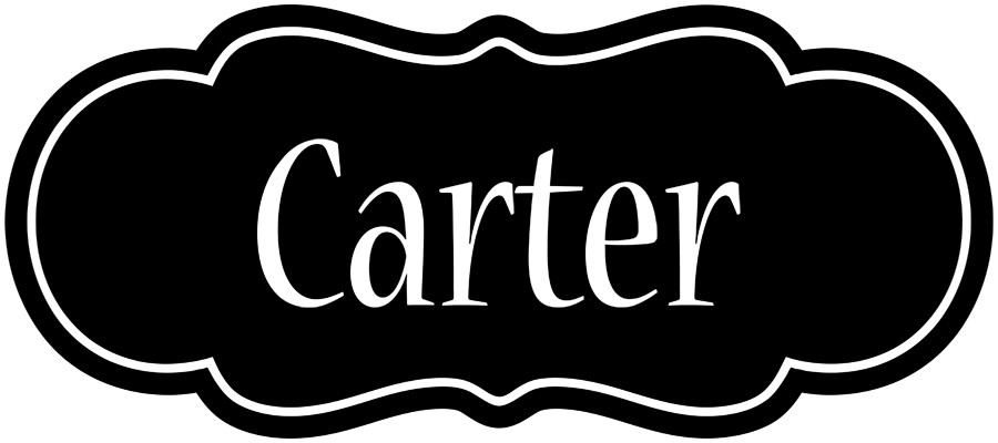 Carter welcome logo