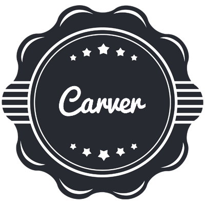 Carver badge logo