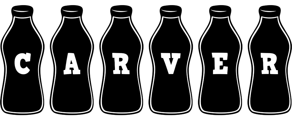 Carver bottle logo