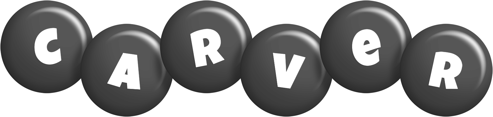Carver candy-black logo