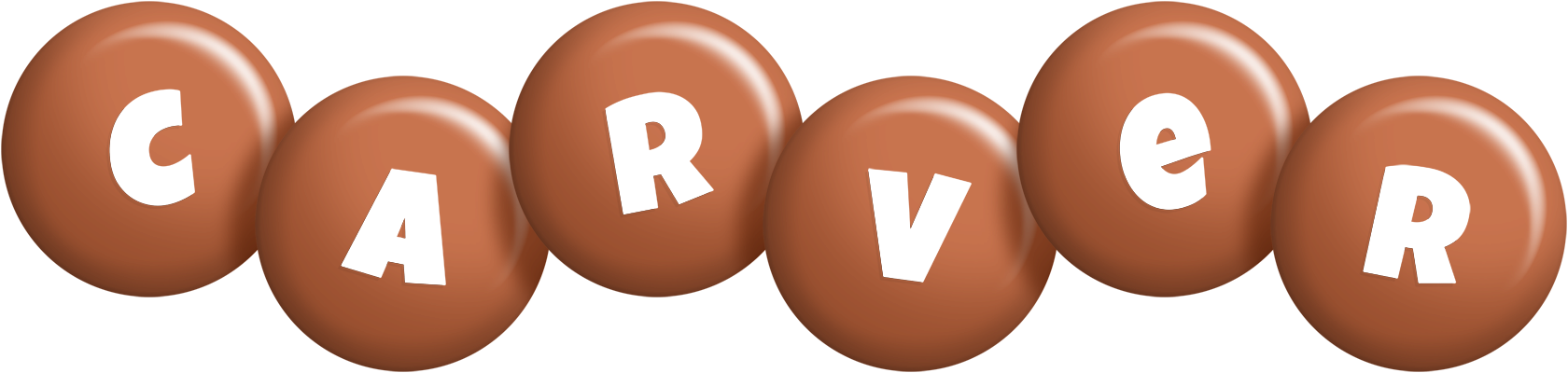 Carver candy-brown logo