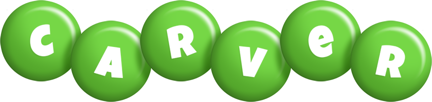 Carver candy-green logo