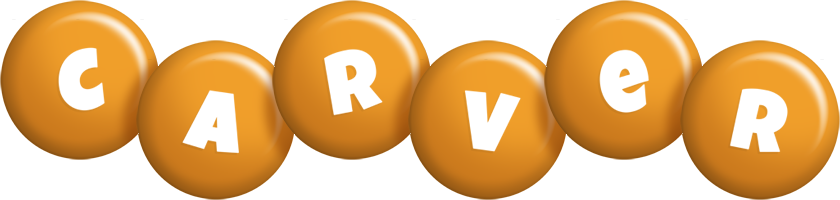 Carver candy-orange logo