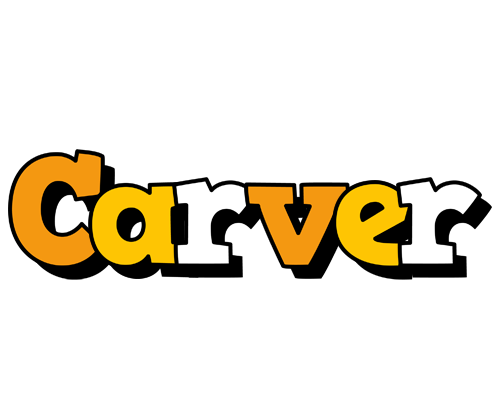 Carver cartoon logo
