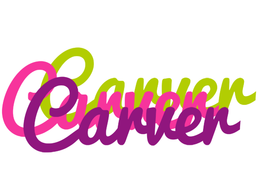 Carver flowers logo