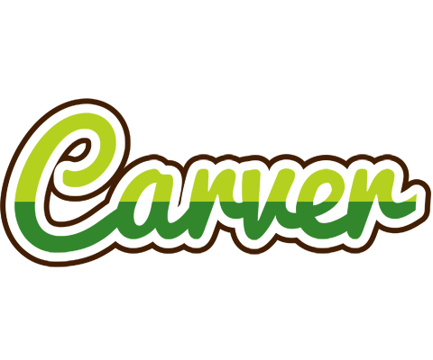 Carver golfing logo
