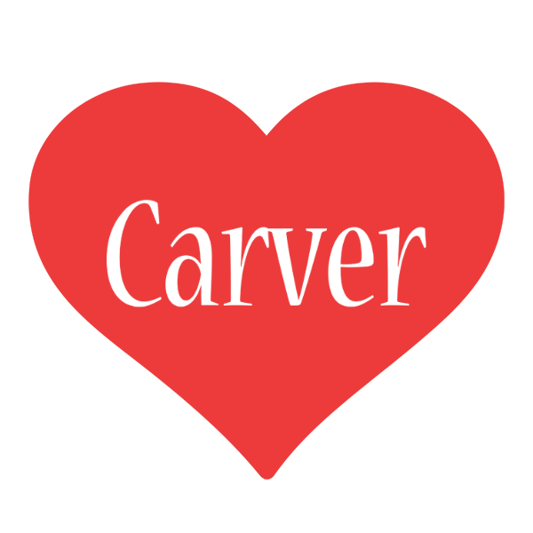 Carver love logo