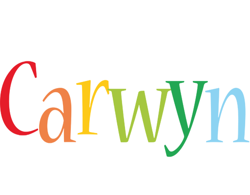 Carwyn birthday logo