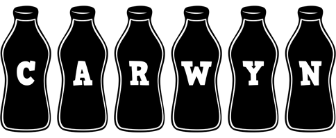 Carwyn bottle logo