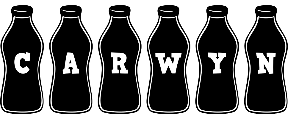 Carwyn bottle logo
