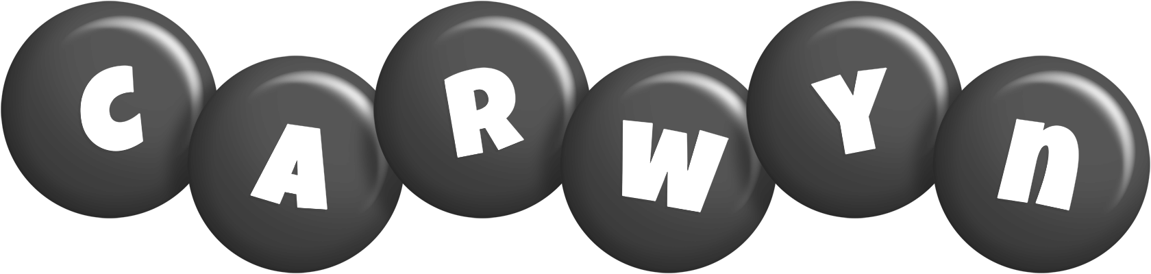 Carwyn candy-black logo