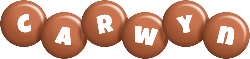 Carwyn candy-brown logo