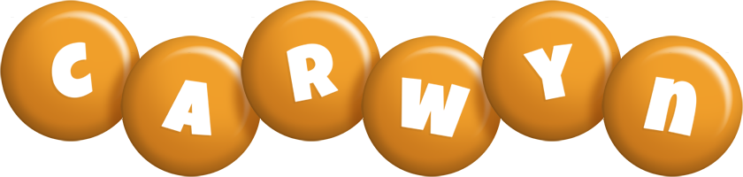 Carwyn candy-orange logo