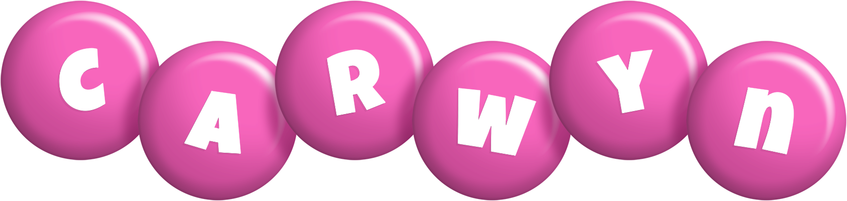 Carwyn candy-pink logo