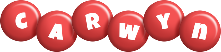 Carwyn candy-red logo