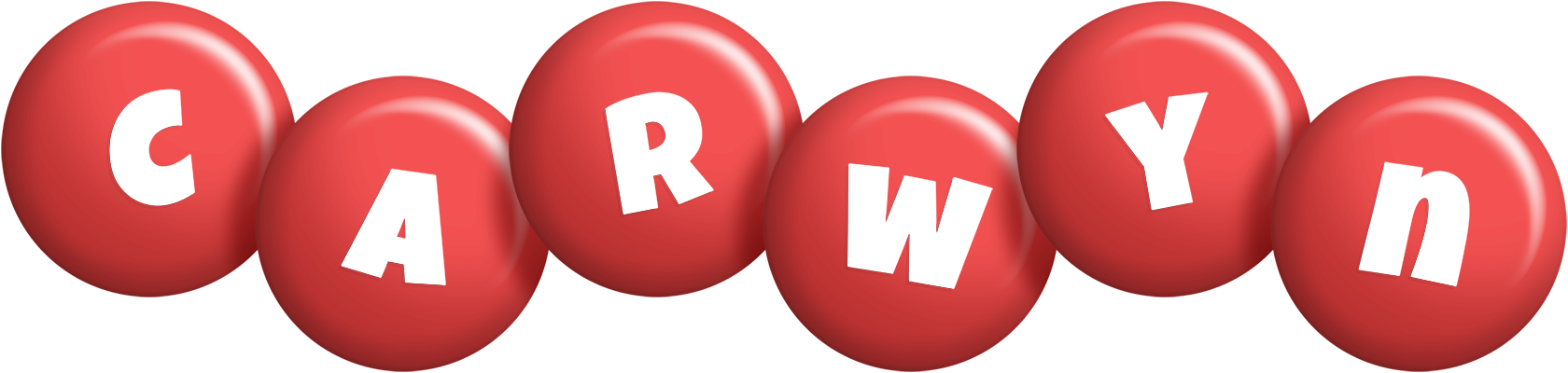 Carwyn candy-red logo