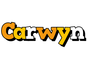 Carwyn cartoon logo