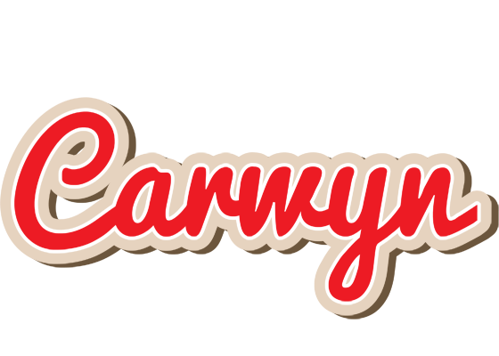 Carwyn chocolate logo