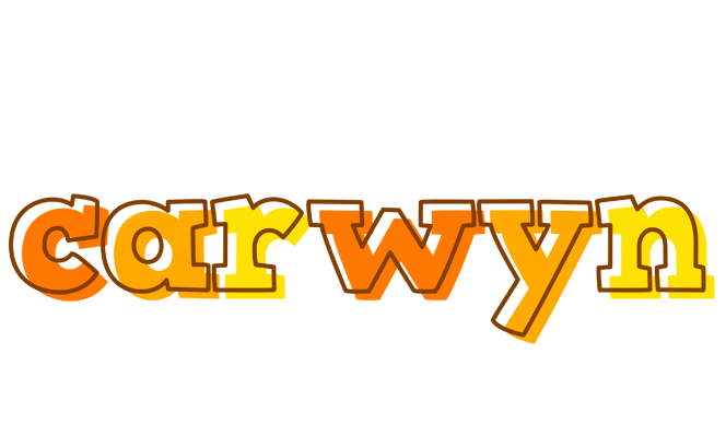 Carwyn desert logo