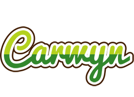 Carwyn golfing logo