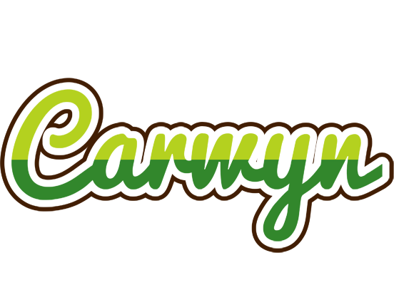 Carwyn golfing logo