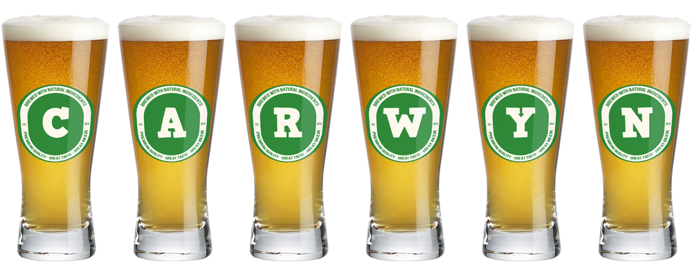 Carwyn lager logo