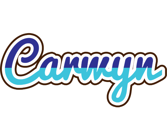 Carwyn raining logo