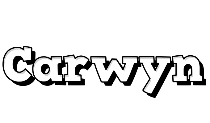 Carwyn snowing logo