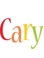 Cary birthday logo